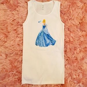 HANDMADE WOMENS CINDERELLA TEE SZ S